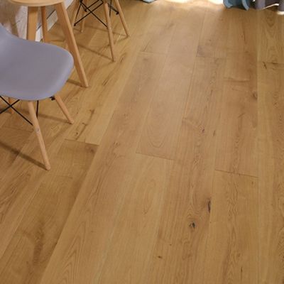 廃品 オーク色 12mm 室内 層状床タイル ロール Mdf 木製床