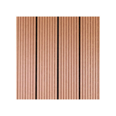WPCタイルと耐久性300x300x22/25mmデッキタイルで美しい屋外エリアを作成