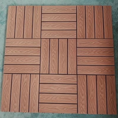 DIY クリック ロック 屋外 床 木 プラスチック 複合 床 床 庭 床