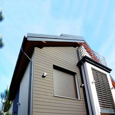 オーダーメイド カラー WPC エクストルーション フルテッド 外壁パネル