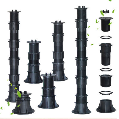 最大直径 200mm 床配件 木材デッキ用 Everjade プラスチックの脚台