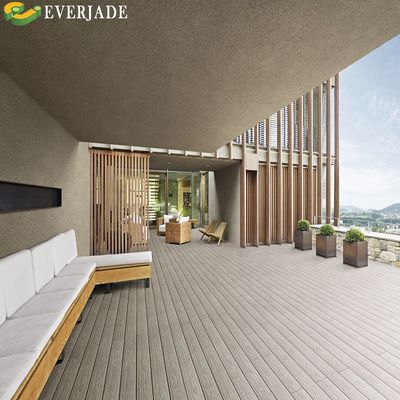 防水屋外用 木製プラスチック複合デッキ 砂と滑らかな3Dエボス
