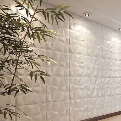 高級 リビング テレビ 背景 500mm*50mm PVC 3D 壁パネル 現代のデザイン