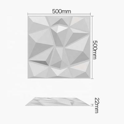 2023 高光沢 PVC 3D 壁パネル 豪華 リビング テレビ バックグラウンド