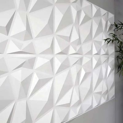 2023 高光沢 PVC 3D 壁パネル 豪華 リビング テレビ バックグラウンド